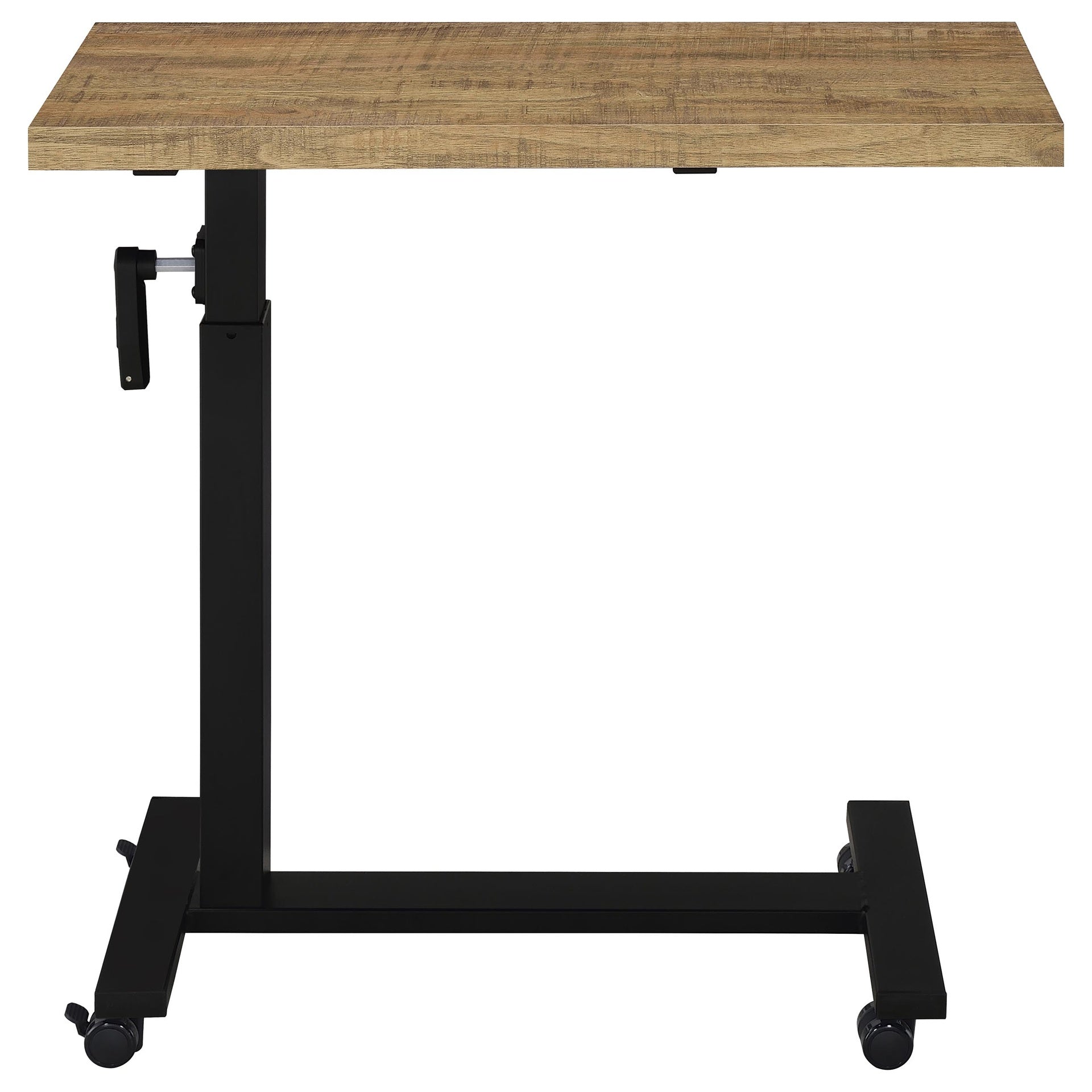 Geary Mango Height Adjustable Mobile Bedroom C-Table