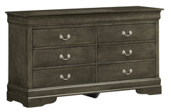Louis Phillipe G3105-D Dresser , Gray
