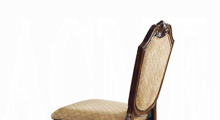 Chateau De Ville Fabric & Espresso Finish Counter Height Chair (Set of 2)