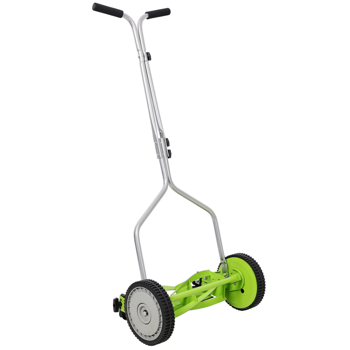 14in Push Lawn Mower, Push Reel Lawn Mower, Green Color