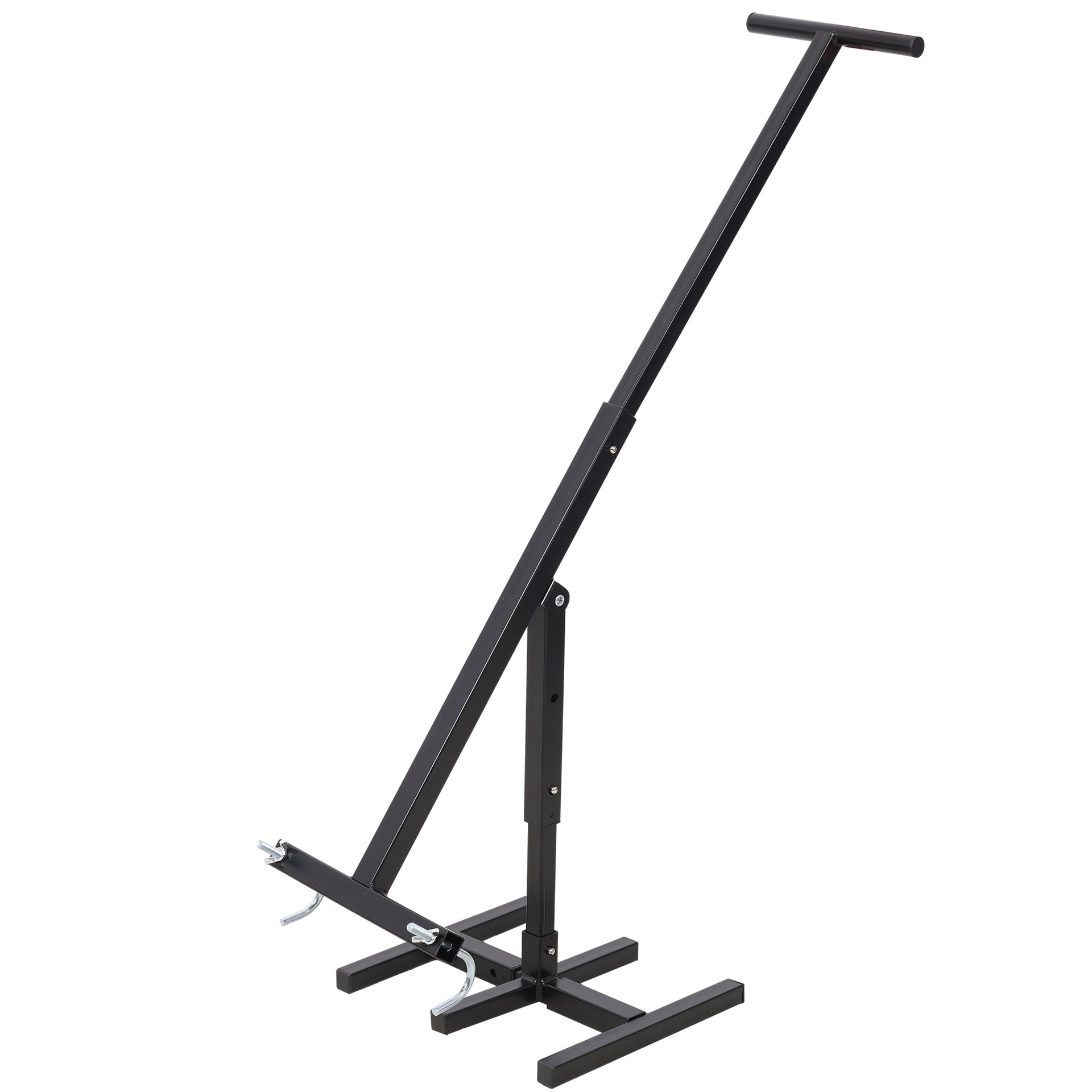 Bin Compactor, Trash for Kitchen, Garden, Restaurant, Office; Touchless Trash Can Compactor, Portable Waste Recycling Hand Tool, Manual Trash Squasher with Adjustable Height Max for 170 gallon bin.