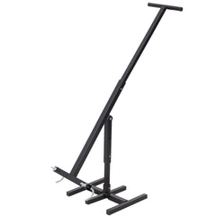Bin Compactor, Trash for Kitchen, Garden, Restaurant, Office; Touchless Trash Can Compactor, Portable Waste Recycling Hand Tool, Manual Trash Squasher with Adjustable Height Max for 170 gallon bin.