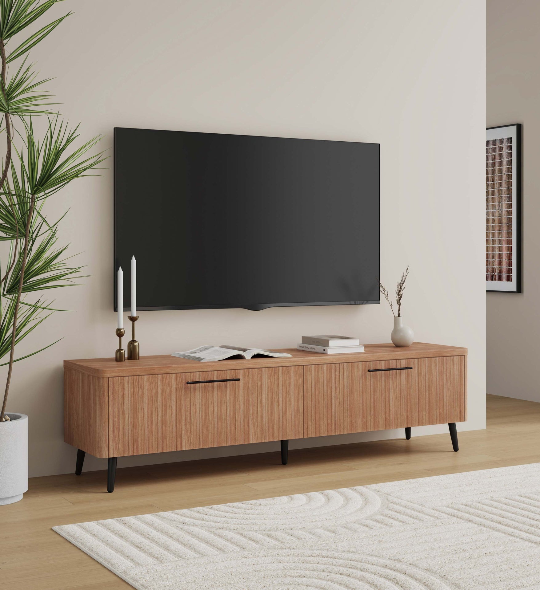 TV Stand in Maple