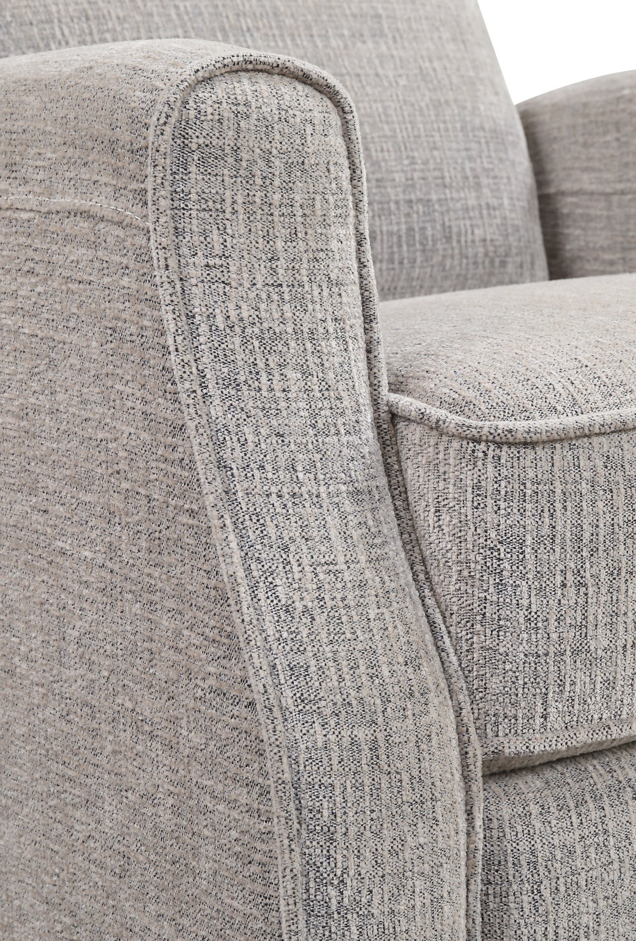 Tan Swivel Gliding Recliner