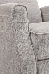 Tan Swivel Gliding Recliner