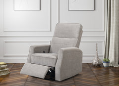 Tan Swivel Gliding Recliner