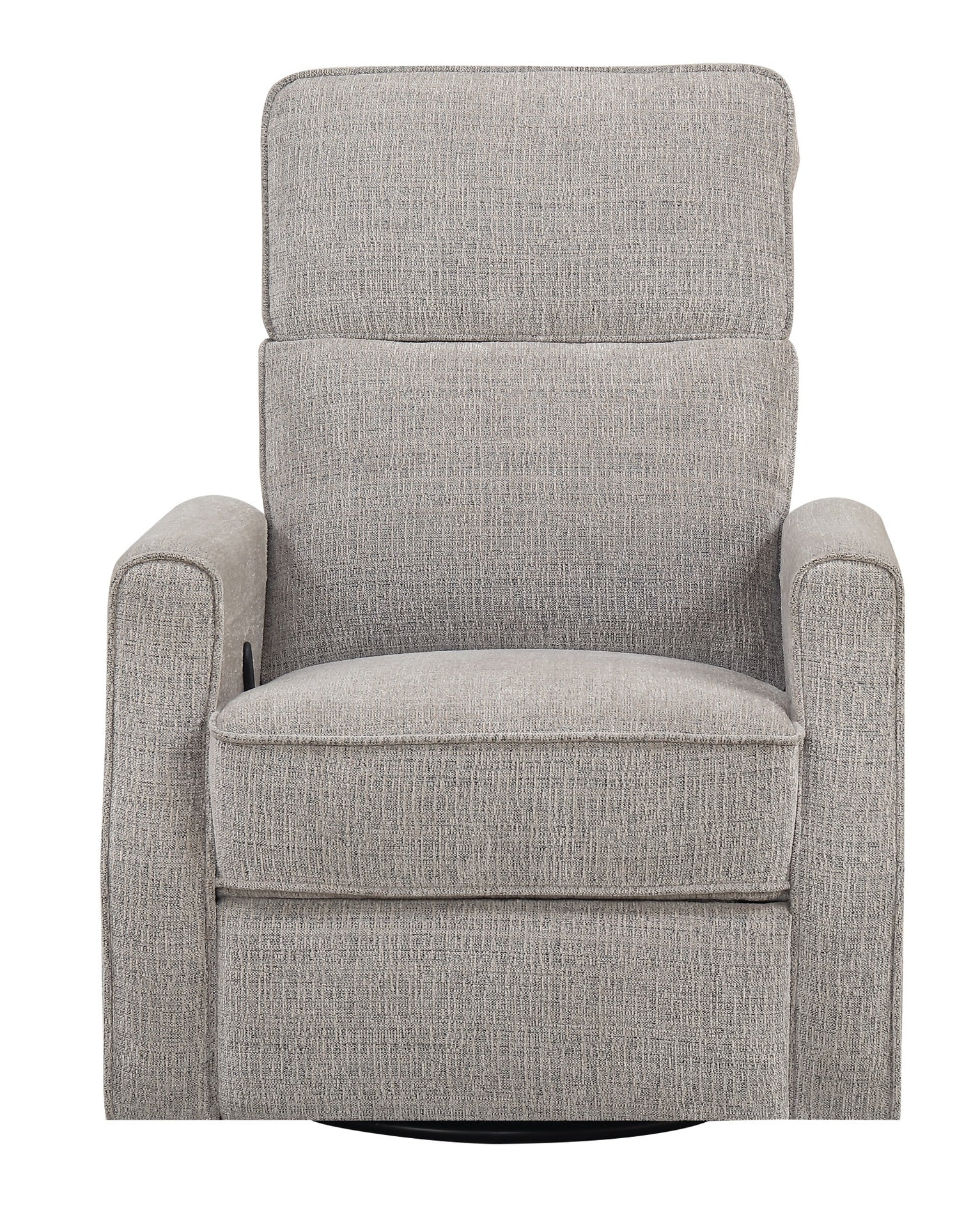 Tan Swivel Gliding Recliner