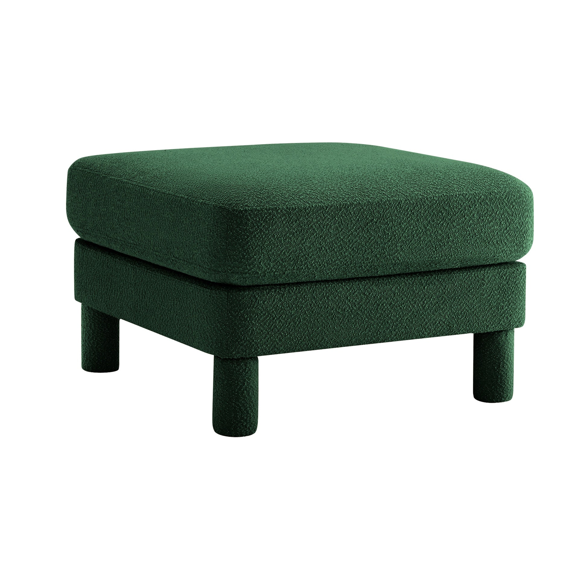 Lucas Ottoman Polyester-Green