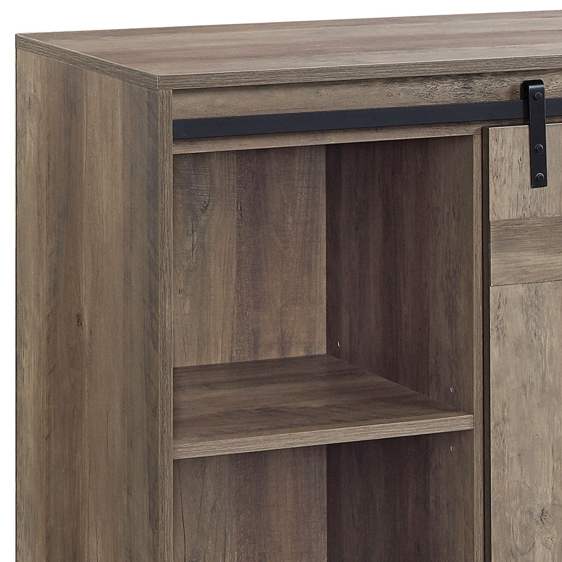 Bellarosa Gray Washed Finish TV Stand