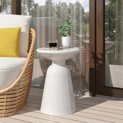 Outdoor Metal end Table -Large