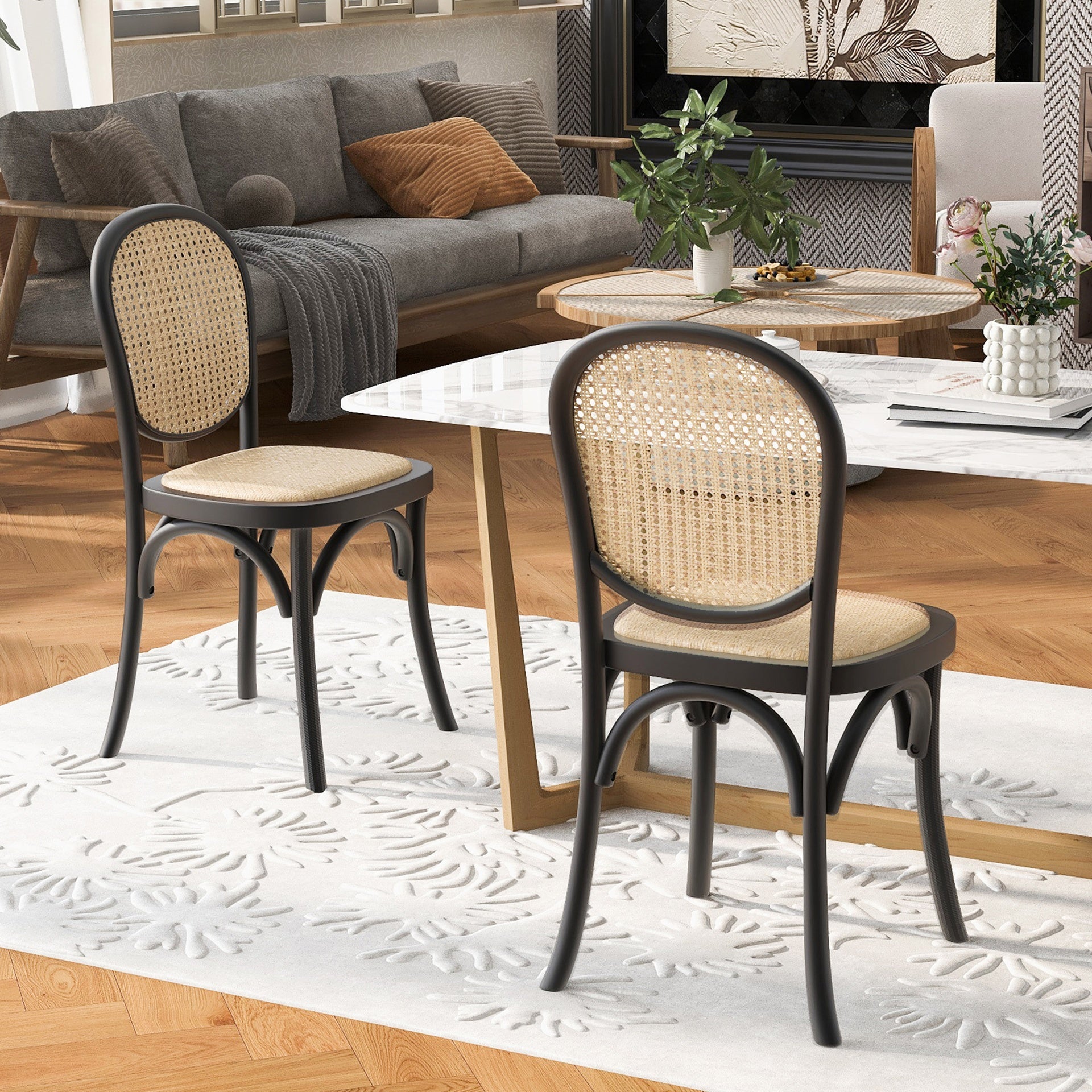 DINING CHAIRS( SET OF 2 )