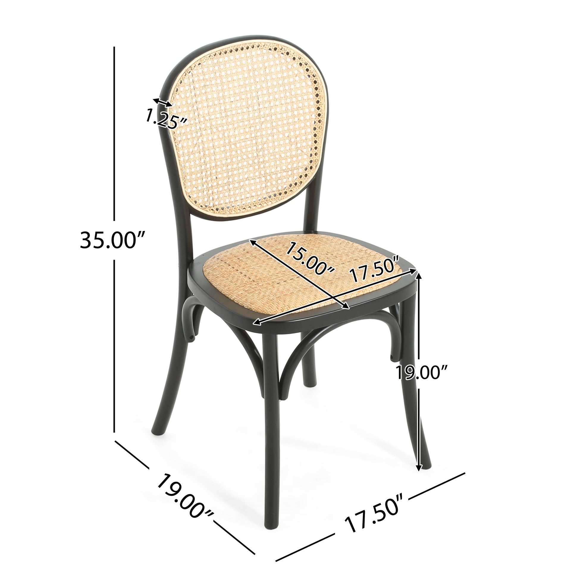 DINING CHAIRS( SET OF 2 )