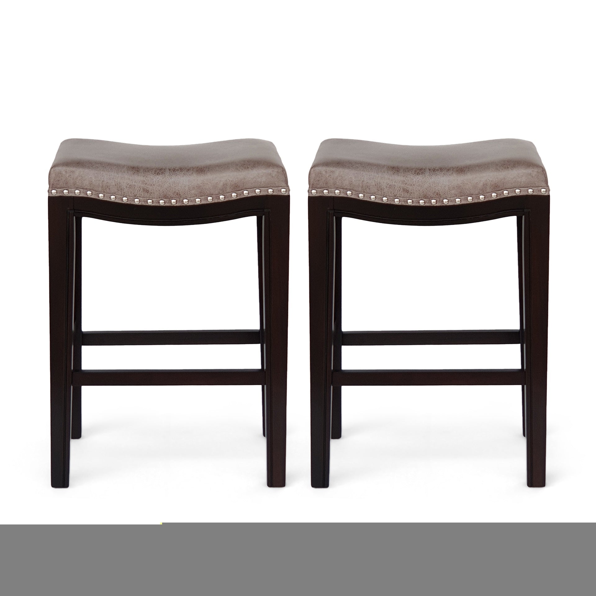 TIFFIN STUDDED COUNTER STOOL MP2 (set of 2)