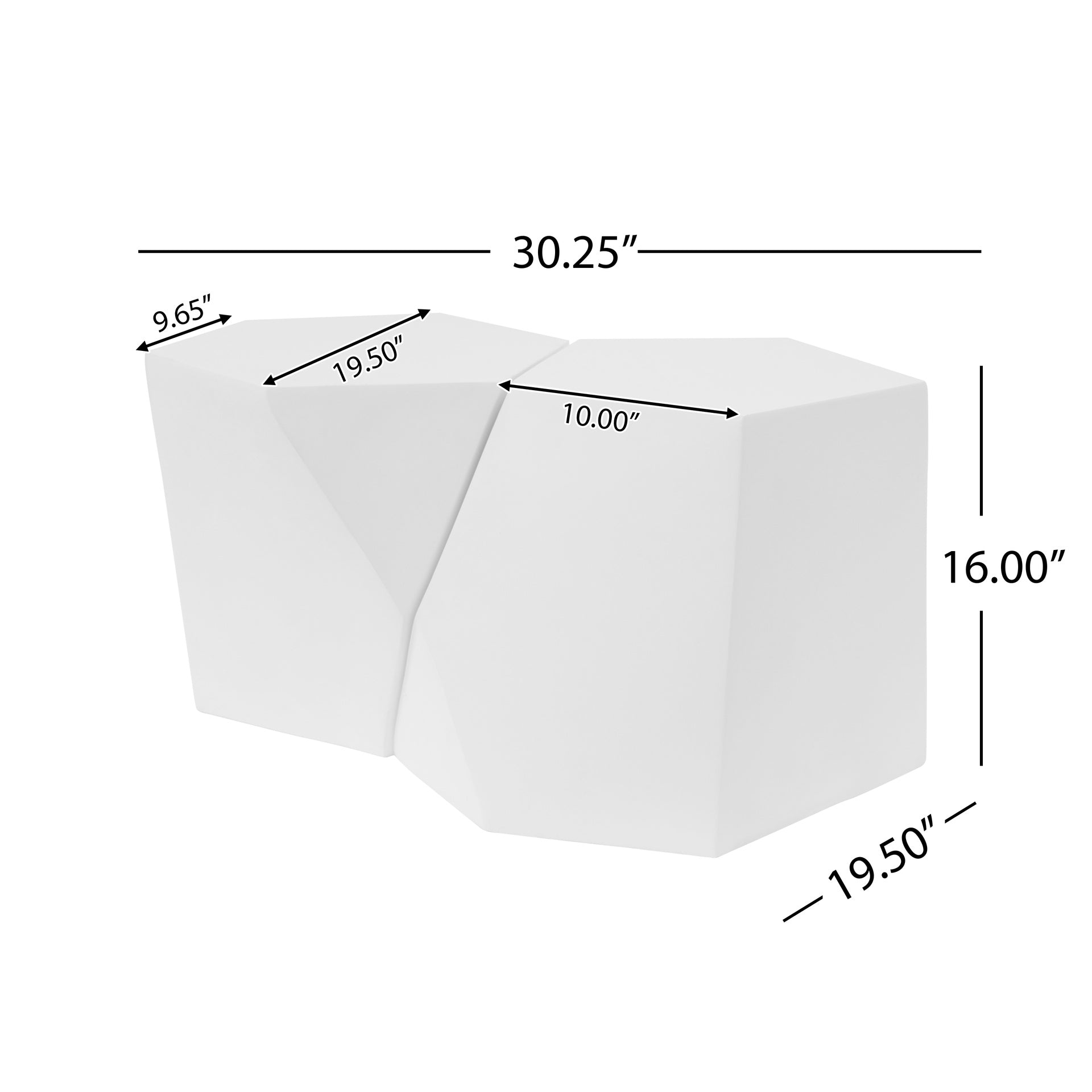 MODERN MGO COFFEE TABLE SET