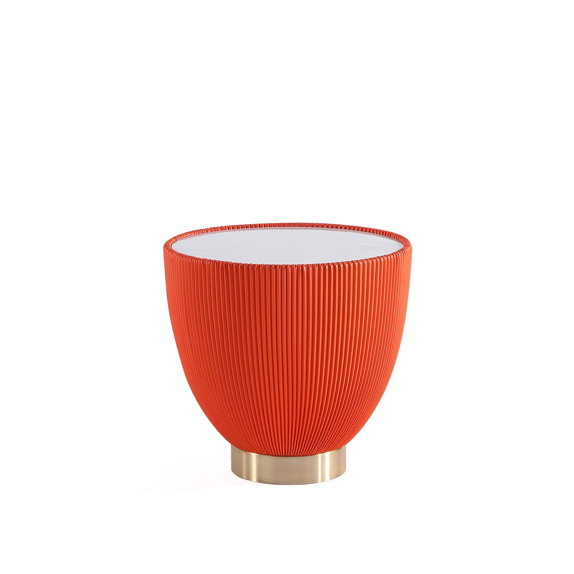 End Table in Orange