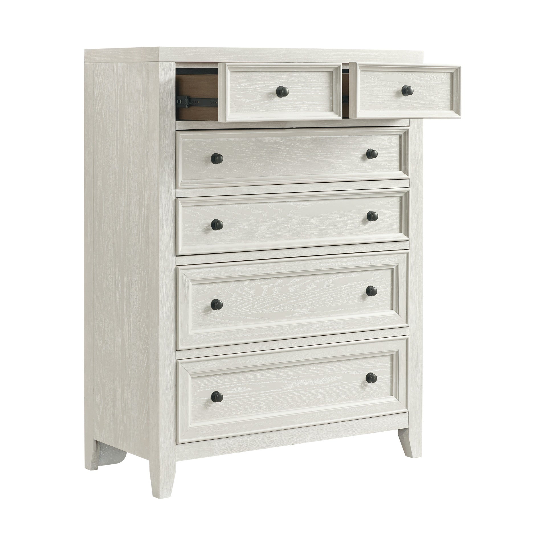 Gypsum Whitewash 6-Drawer Chest