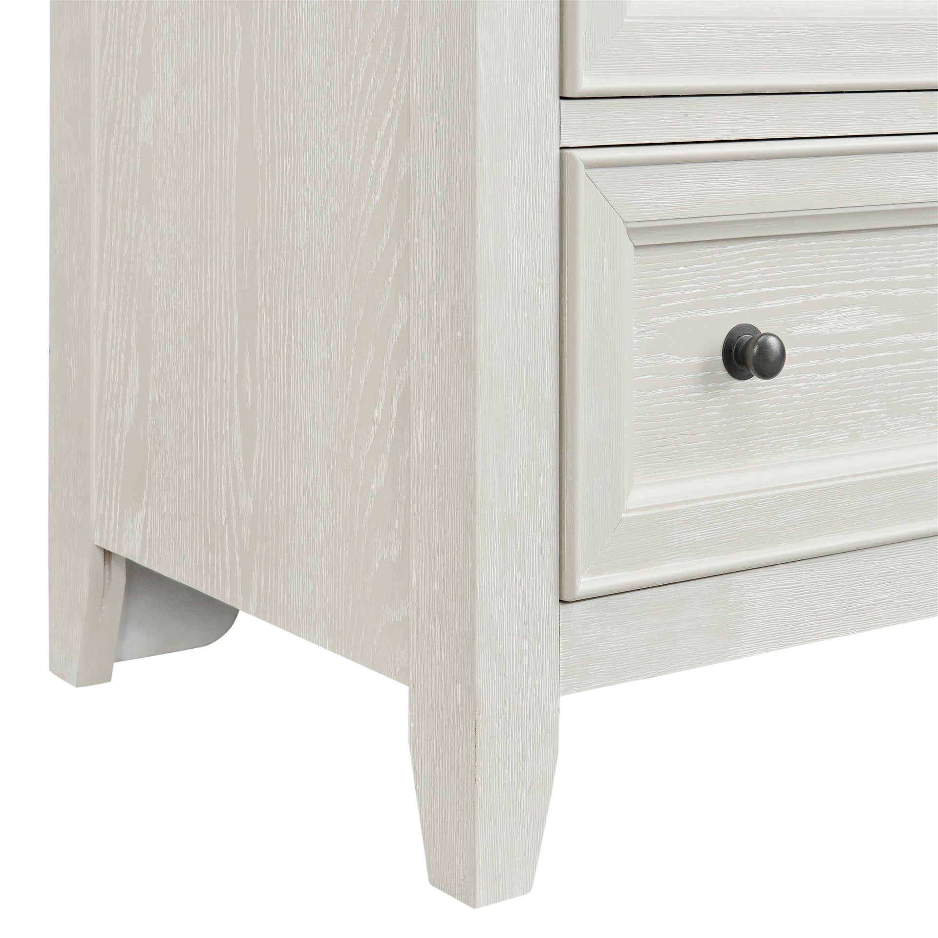 Gypsum Whitewash 6-Drawer Chest