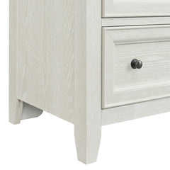 Gypsum Whitewash 6-Drawer Chest