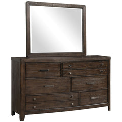 Antique Brown Dresser Cedar Lined Bottom Drawers