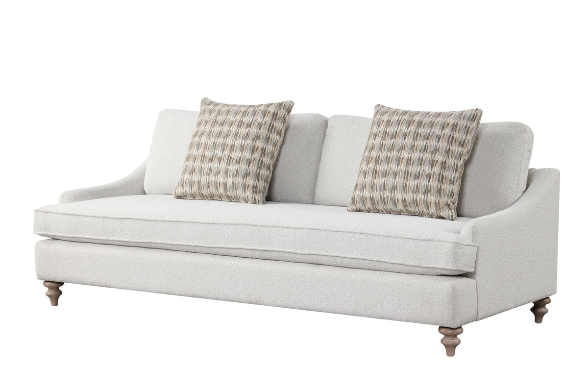 Sofa Single Reverable Cushion with 2 Pillows