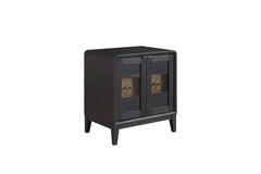 Glass Door Nightstand