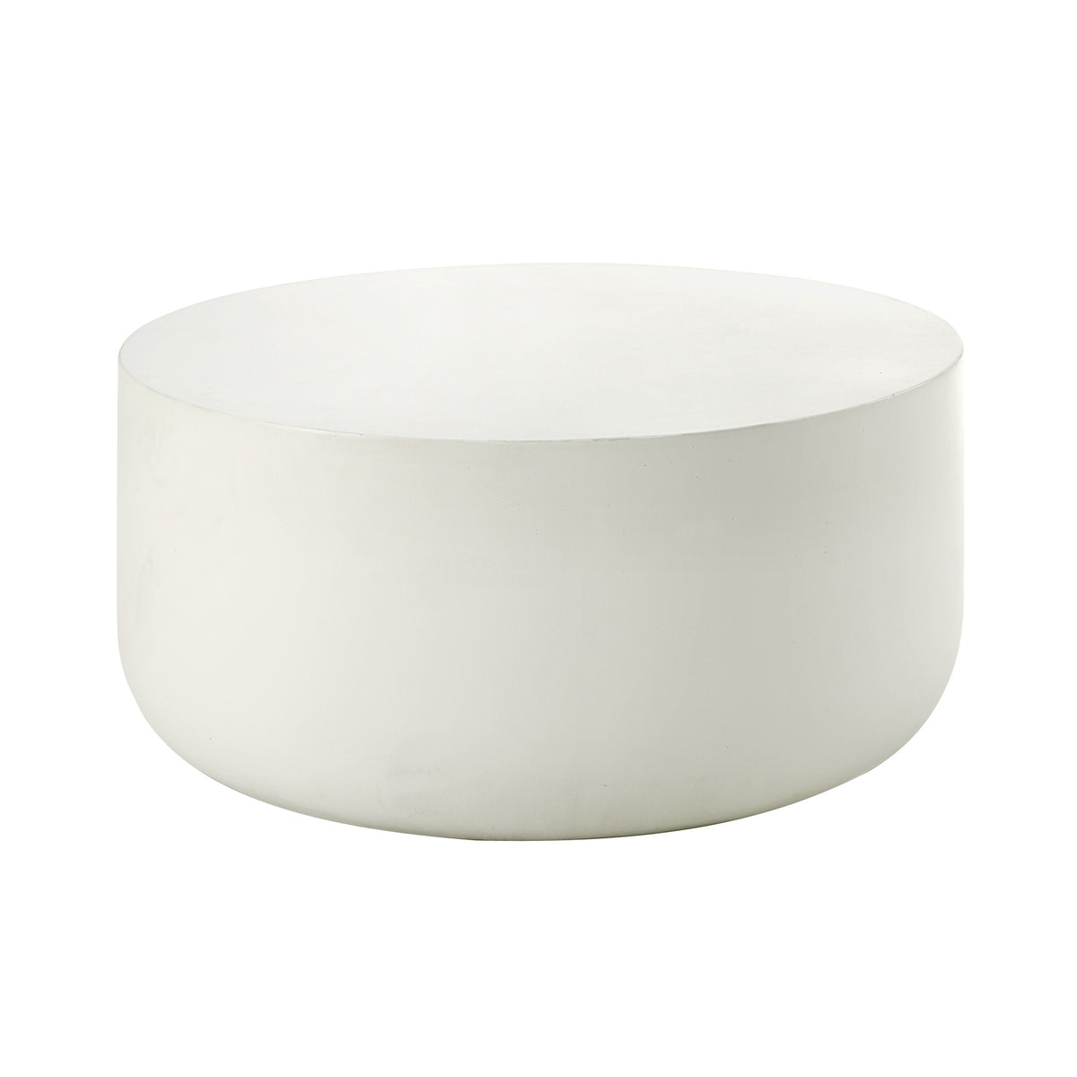 Dustan Natural White Finish Coffee Table
