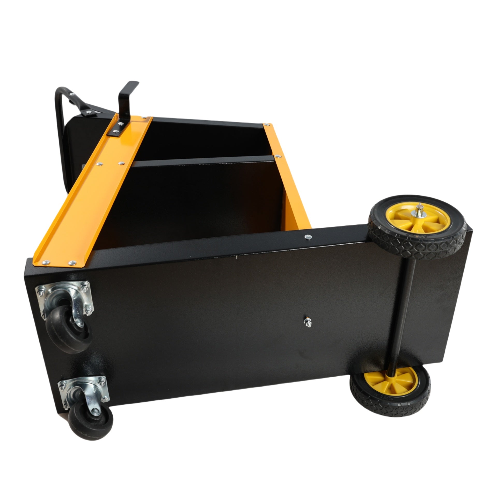 Multi-function welder trolley, MIG TIG ARC plasma cutter storage tank with 2 safety chains, portable 4-drawer chest, weight 280 LBS