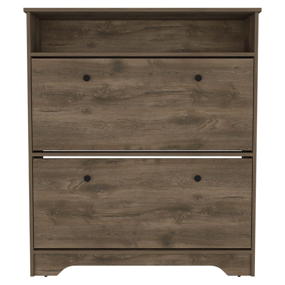 Brandford Shoe Rack, Superior Top, Two Shelves