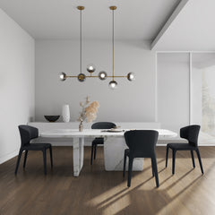 Dining Chair - Set of 2 in Black