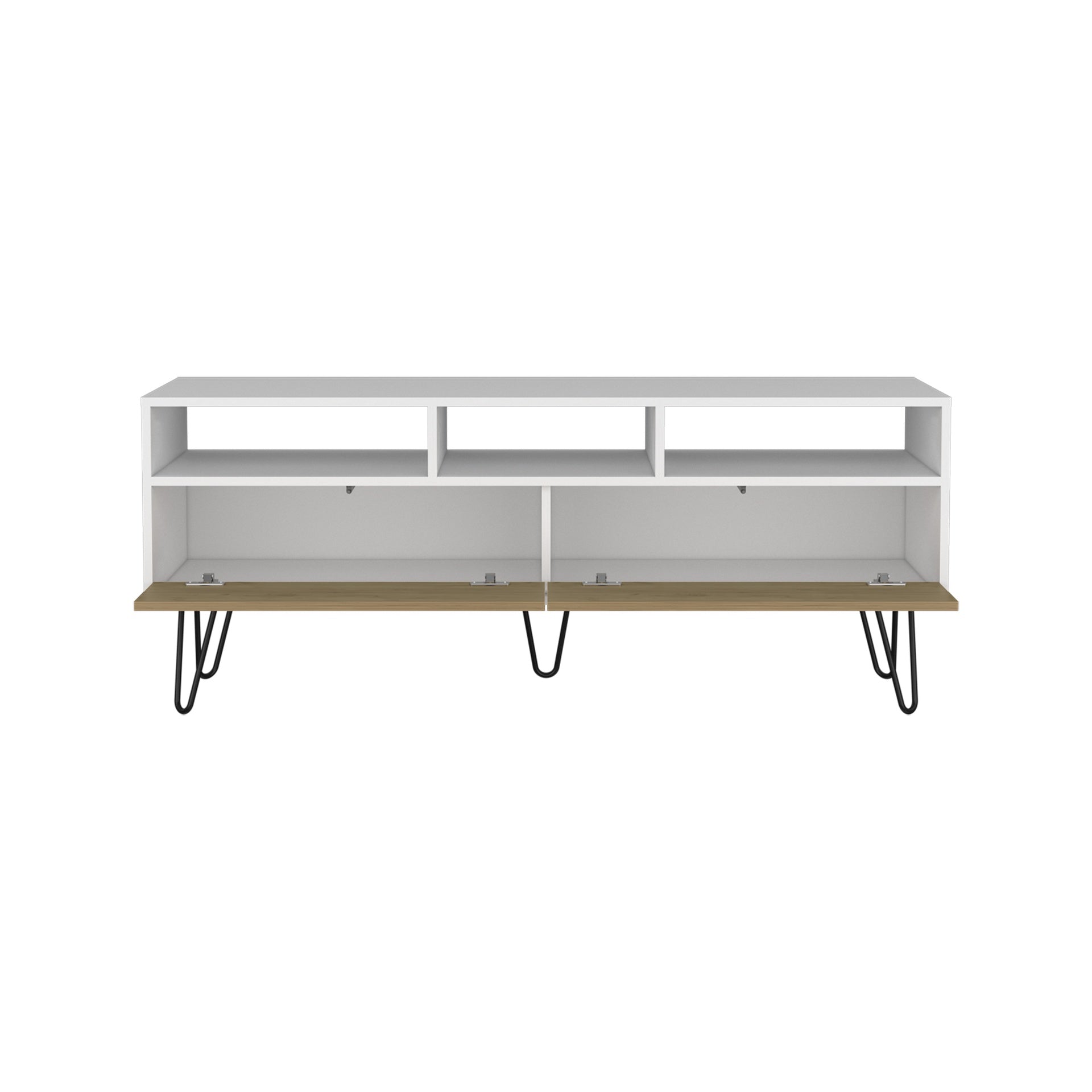 TV Stand, 2 Doors, 3 Shelves, 5 Legs