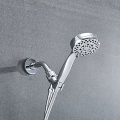 5 Mode Adjustable Settings Handheld Shower Head with Hose High Pressure Shower Heads