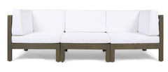 OANA - 3-PIECE SOFA SET, WHITE