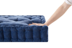 Poly Chenille Square Floor Pillow Cushion-24x24"