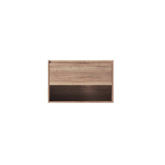 29" Wide Bathroom Wall Cabinet Wall Mounted Simulated Oak color Storage Cabinet