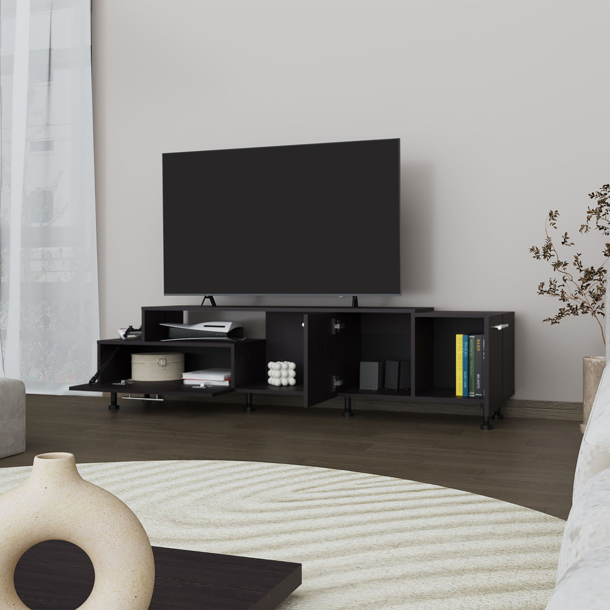Benedict Tv Stand, Black