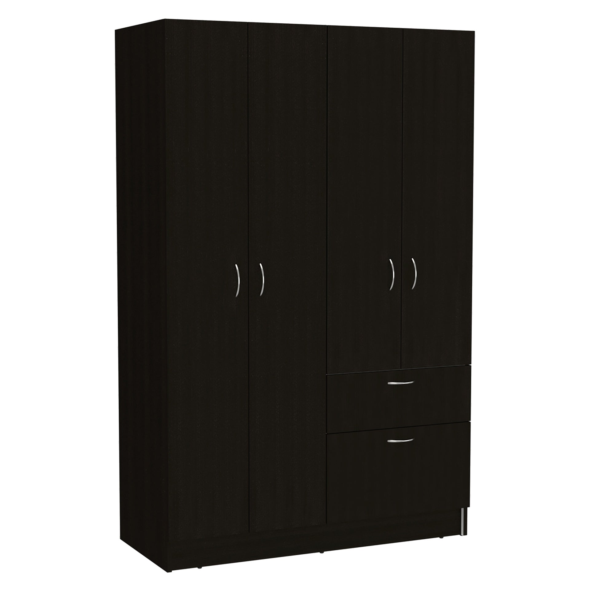 Armoire Alpes, Bedroom, Black / White