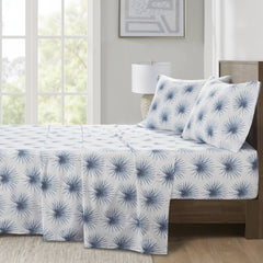 200 Thread Count Printed Cotton Sheet Set Full