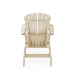 Adirondack Chair – Sturdy HDPE Poly Lumber for Poolside, Patio, and Garden Relaxation