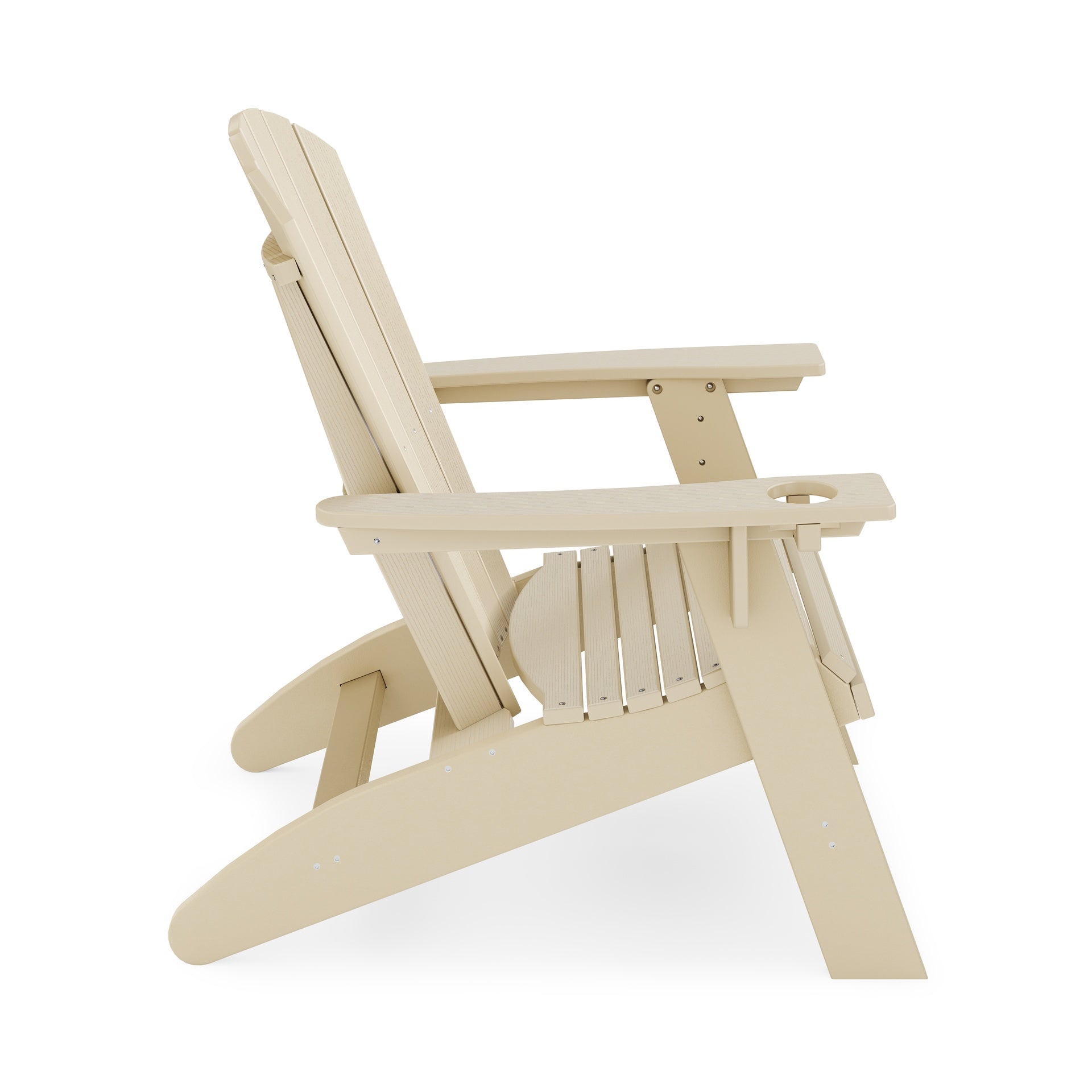 Adirondack Chair – Sturdy HDPE Poly Lumber for Poolside, Patio, and Garden Relaxation
