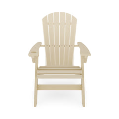Adirondack Chair – Sturdy HDPE Poly Lumber for Poolside, Patio, and Garden Relaxation