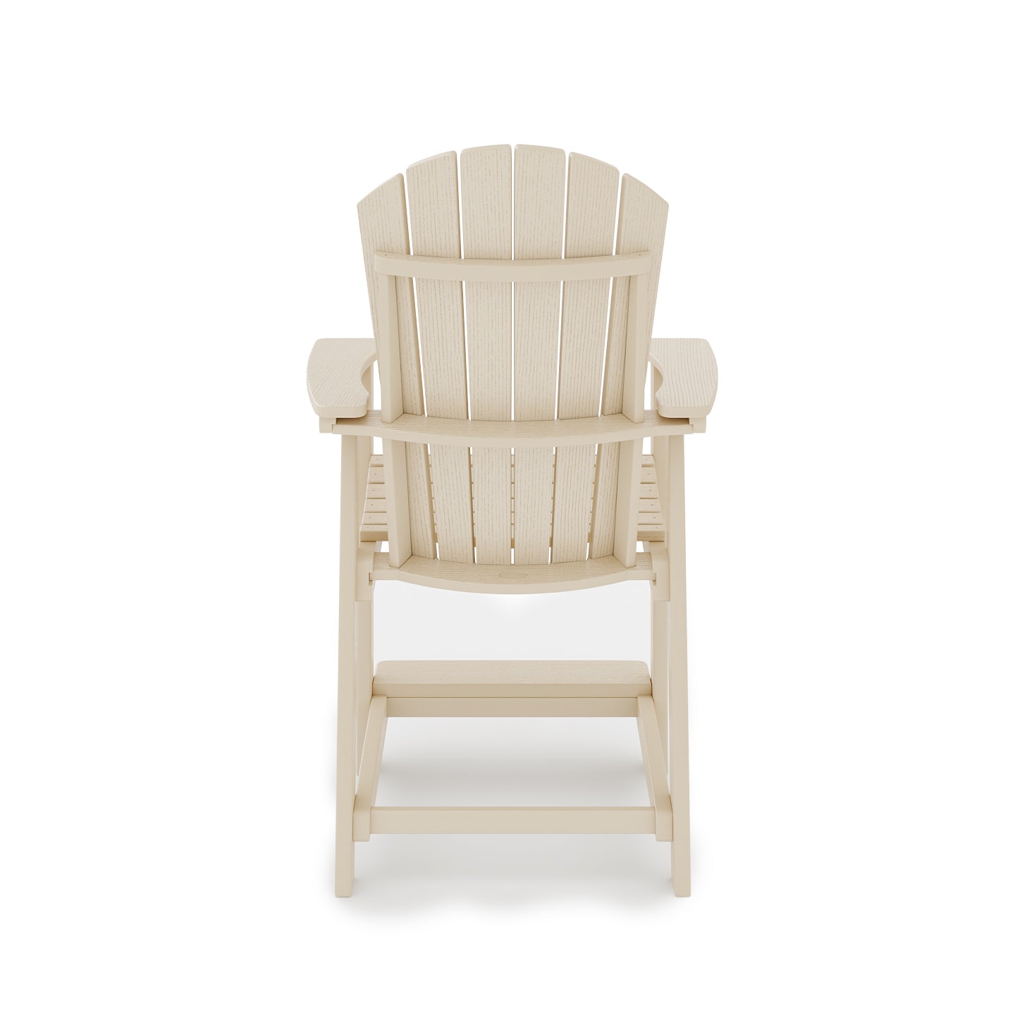Adirondack Style Counter Chair – Stylish HDPE Poly Lumber for Dining, Patio, and Garden Comfort