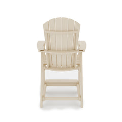 Adirondack Style Counter Chair – Stylish HDPE Poly Lumber for Dining, Patio, and Garden Comfort