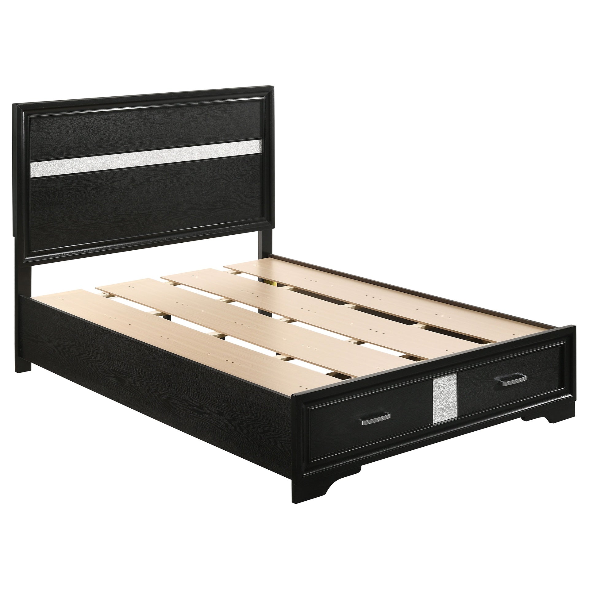 Annie Black 4-piece Full Bedroom Set