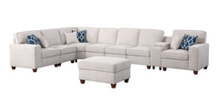 Ted Sectional Sofa with Ottoman