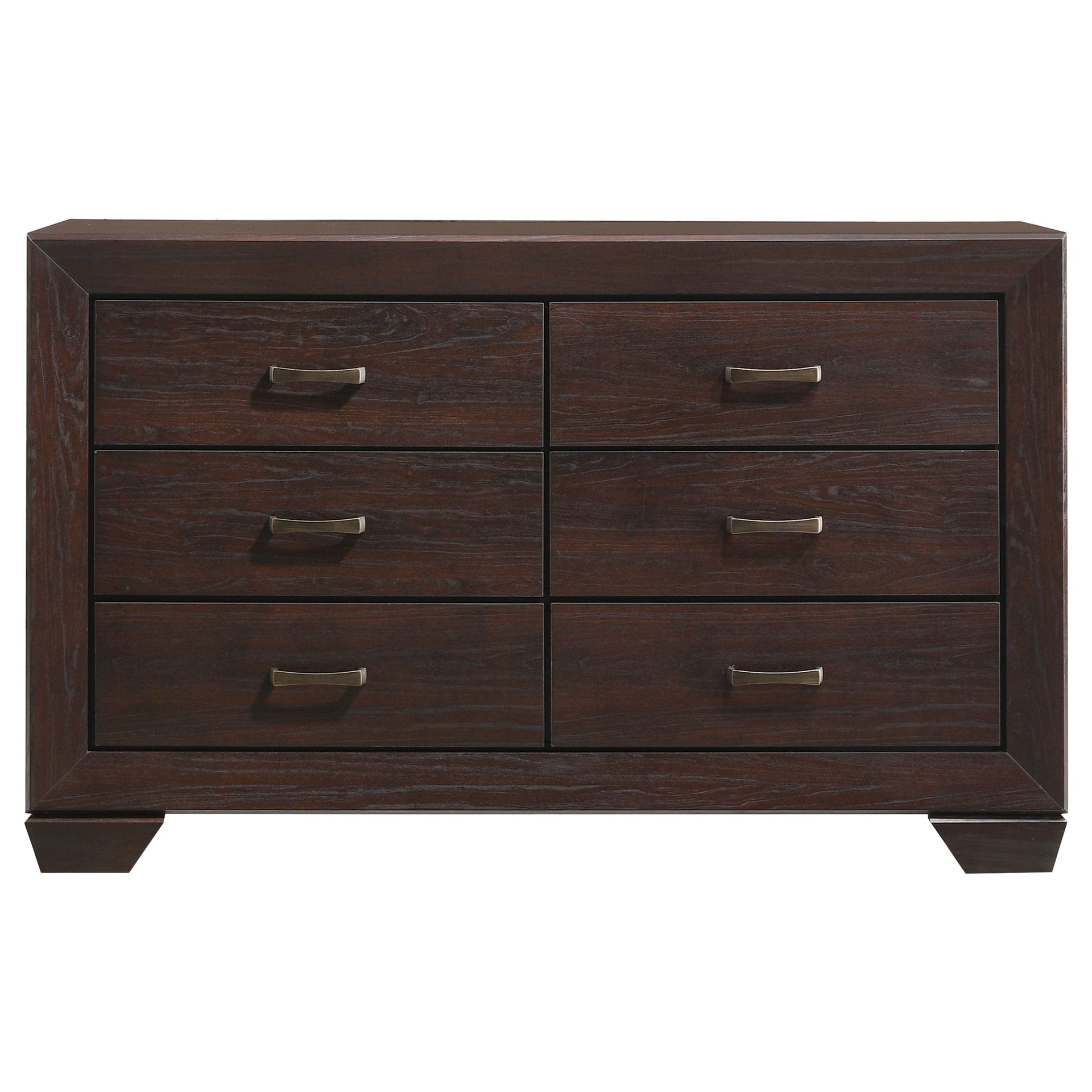 Harrison Dark Cocoa 6-drawer Dresser
