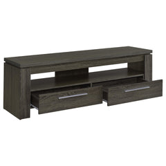 Weathered Grey 59-inch 2-Drawer TV Console