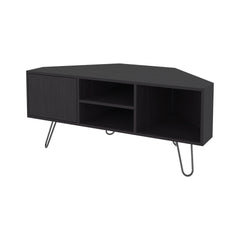Wengue 1-Door TV Stand with Open Storage