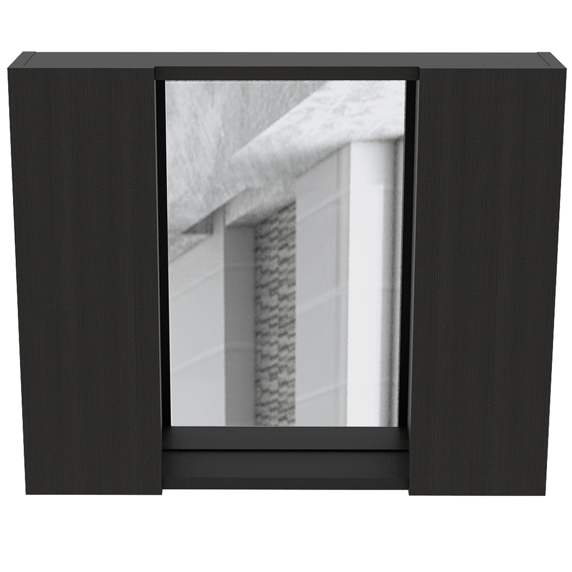 Wenge 1-Drawer Medicine Cabinet