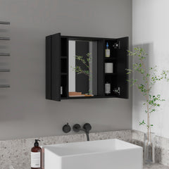Wenge 1-Drawer Medicine Cabinet