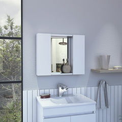 Ellegrini 1-Drawer Medicine Cabinet White